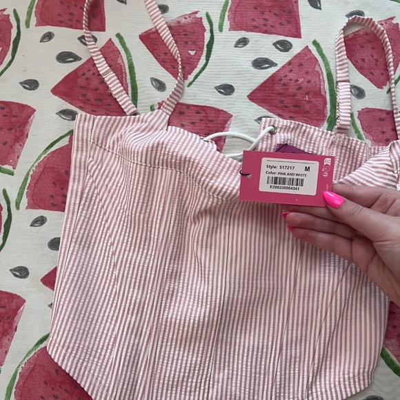 Edikted striped cammie corset - Picture 5 of 6